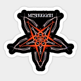 Meshuggah star Sticker